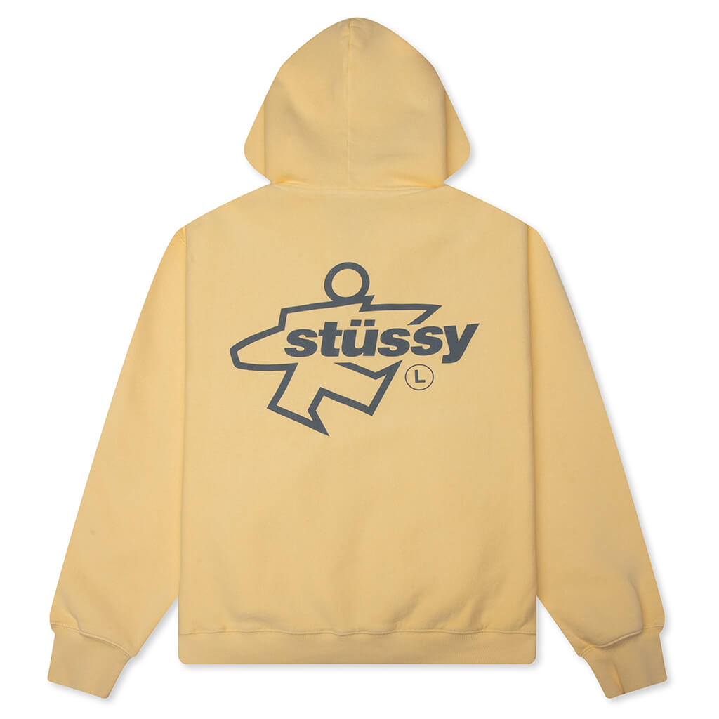 Surf Size Garment Dyed Zip Hood - Gold – Feature