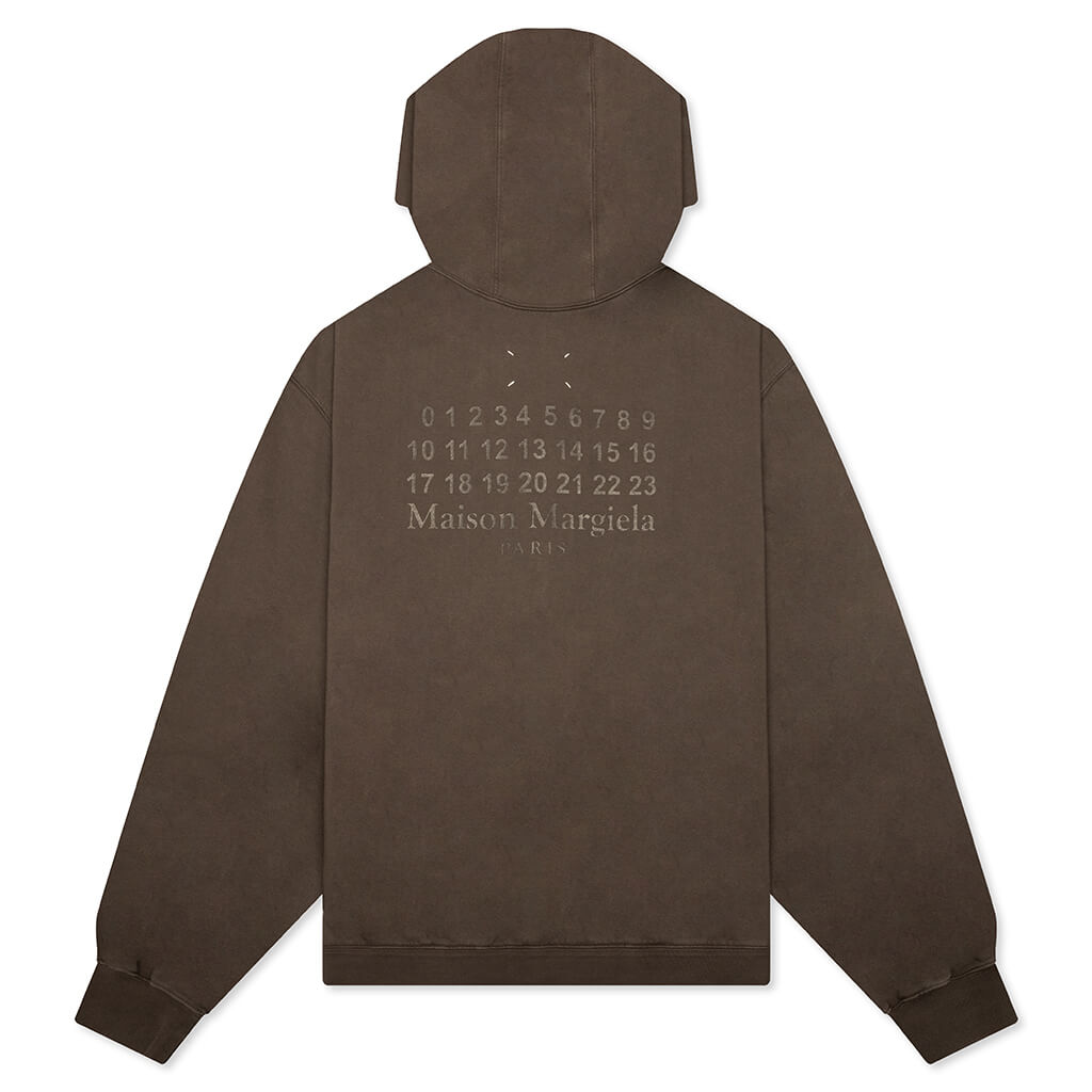 Zip-Up Sweat Hoodie - Mink – Feature