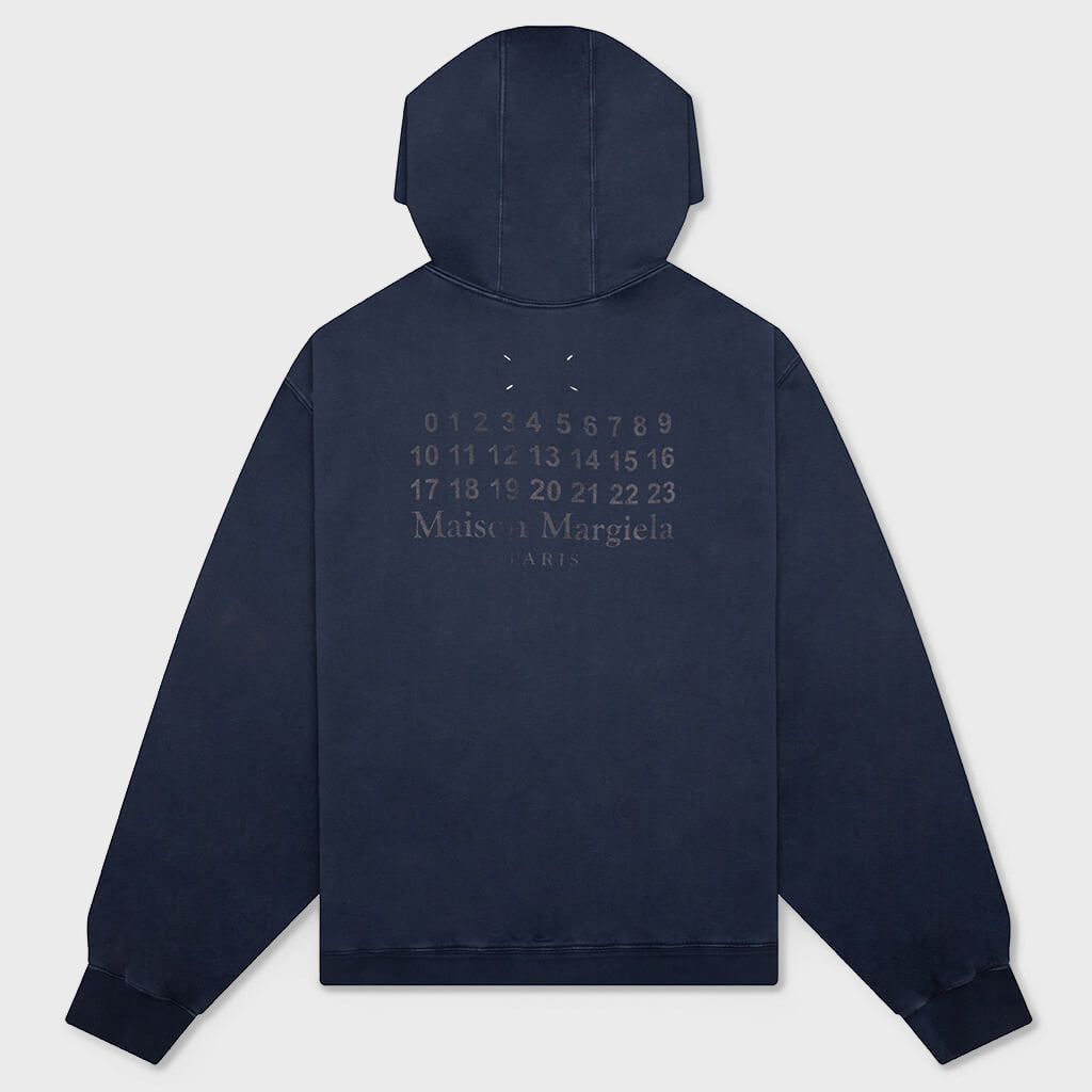Zip-Up Sweat Hoodie - Vintage Blue – Feature
