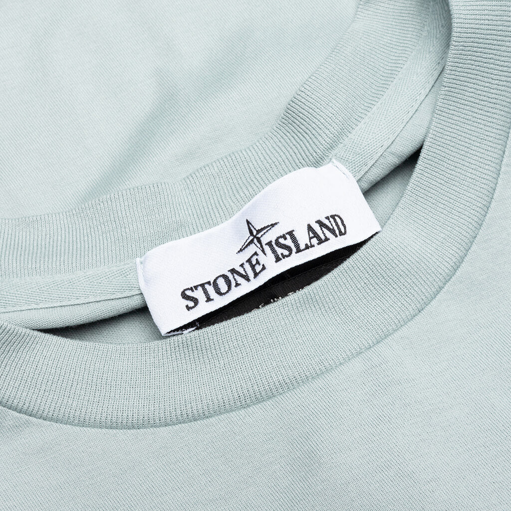 Sky Blue Oversized T-Shirt With Patch (UK)