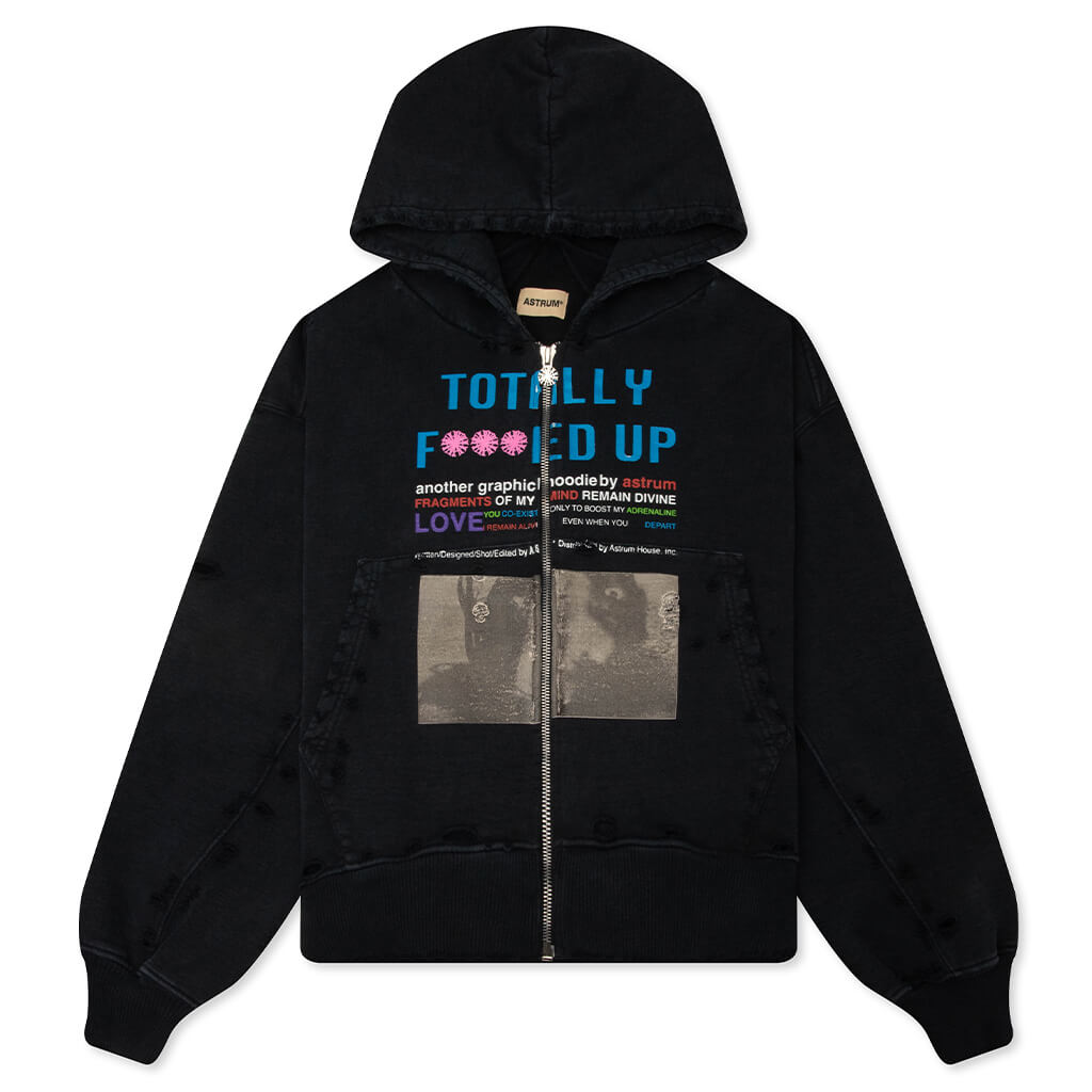 TFU Zip Hoodie - Black – Feature