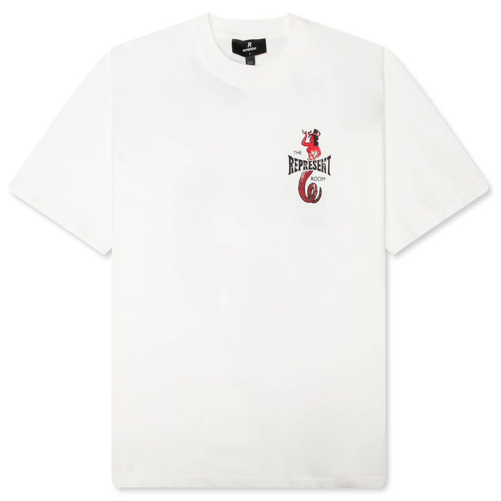 Represent x The Viper Room Dice T-Shirt - Flat White – Feature