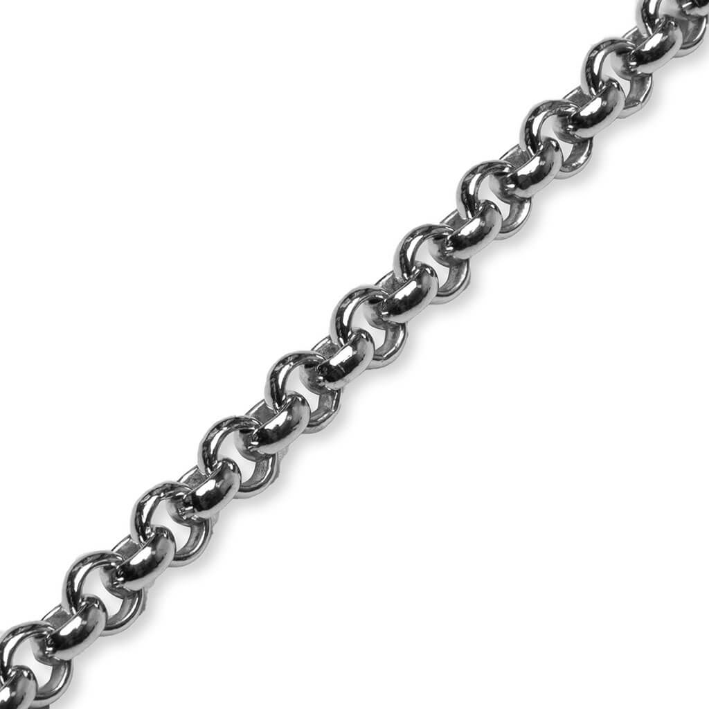 Thick Rolo Chain 925 Sterling Silver