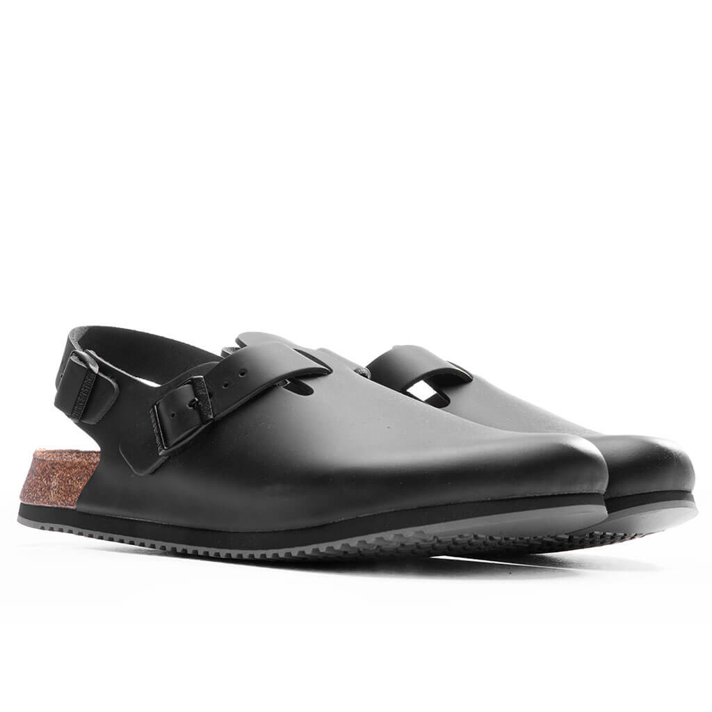Birkenstock Tokio Super Grip Leather - Black â Feature