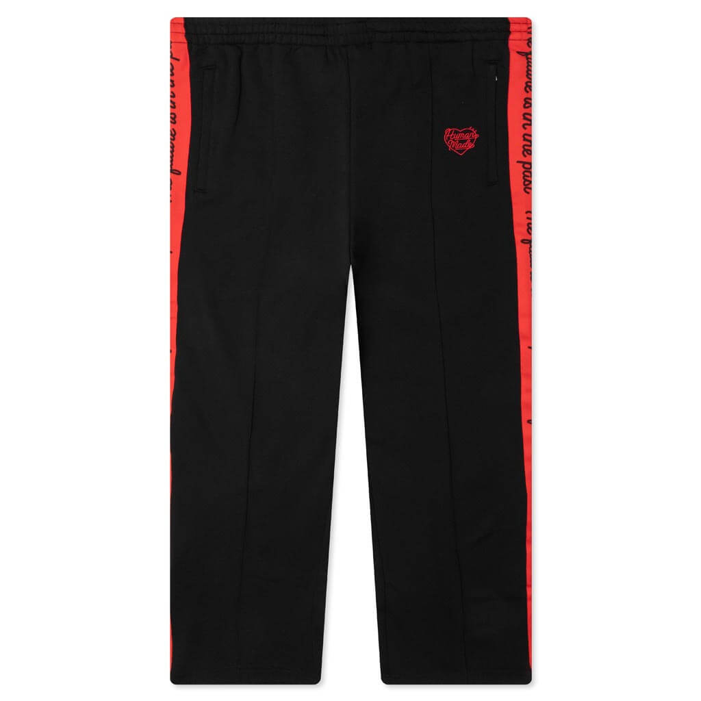 Black Cotton Track Pants main image 0