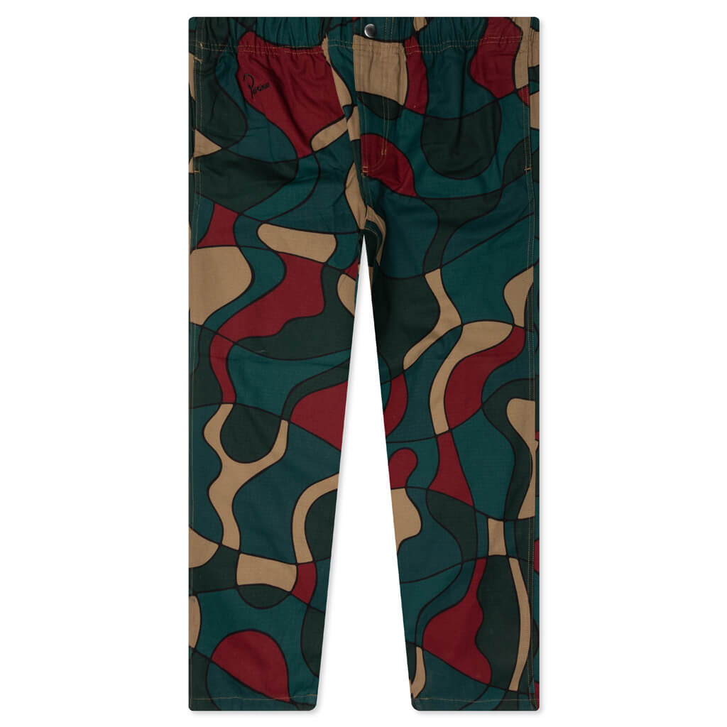 Trees in Wind Relaxed Pants - Camo Green – Feature