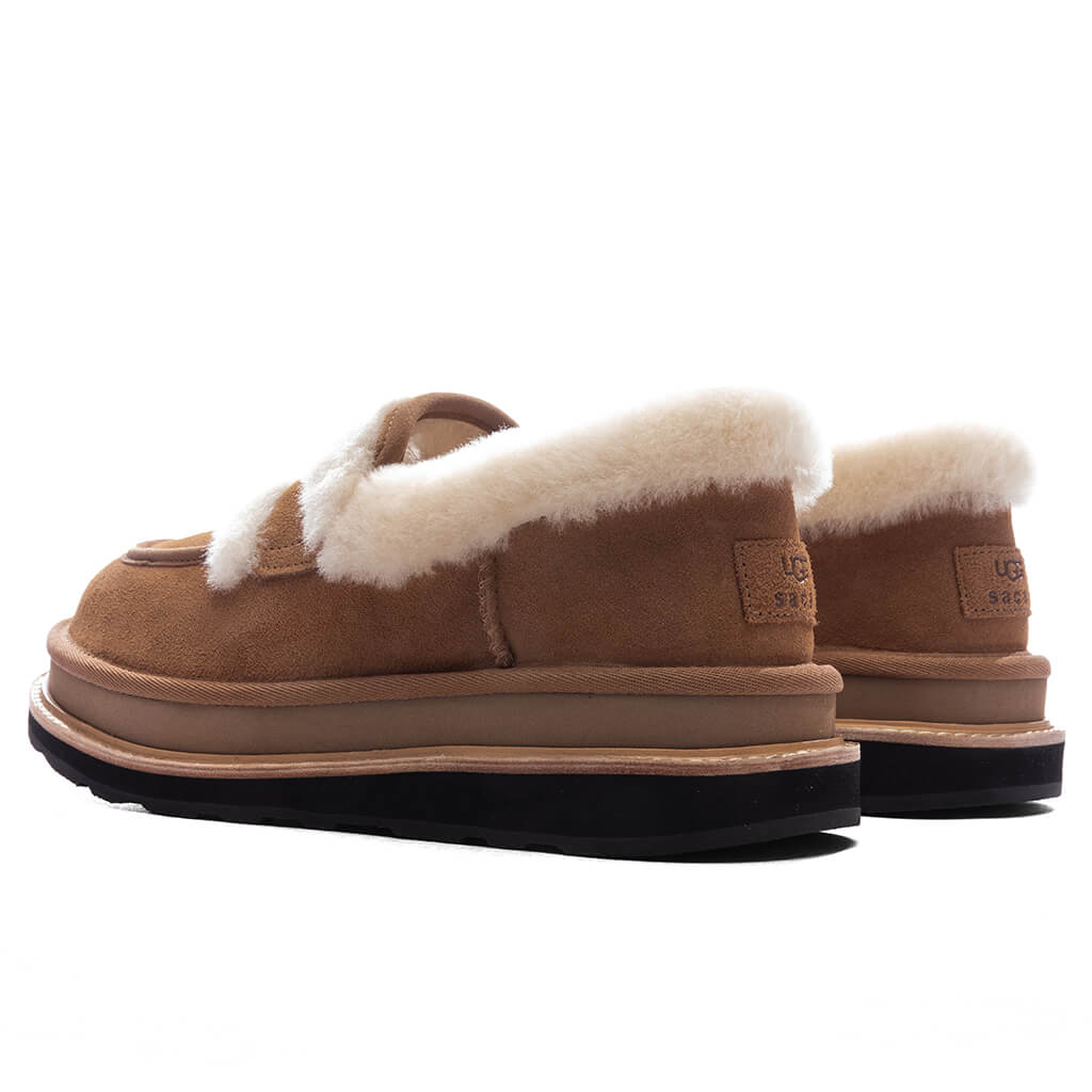UGG x Sacai Women's Loafer - Chestnut – Feature