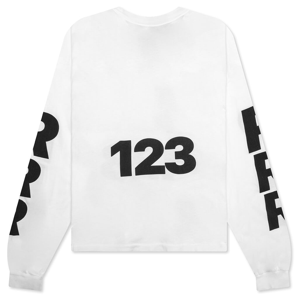 USO 123 Garden L/S Tee - Max White – Feature