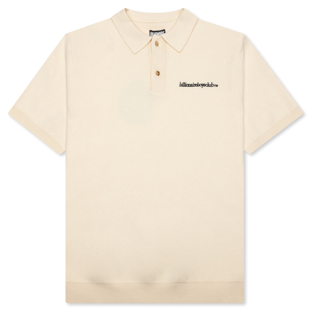 Billionaire Boys Club White Embroidered Astro Polo Shirt
