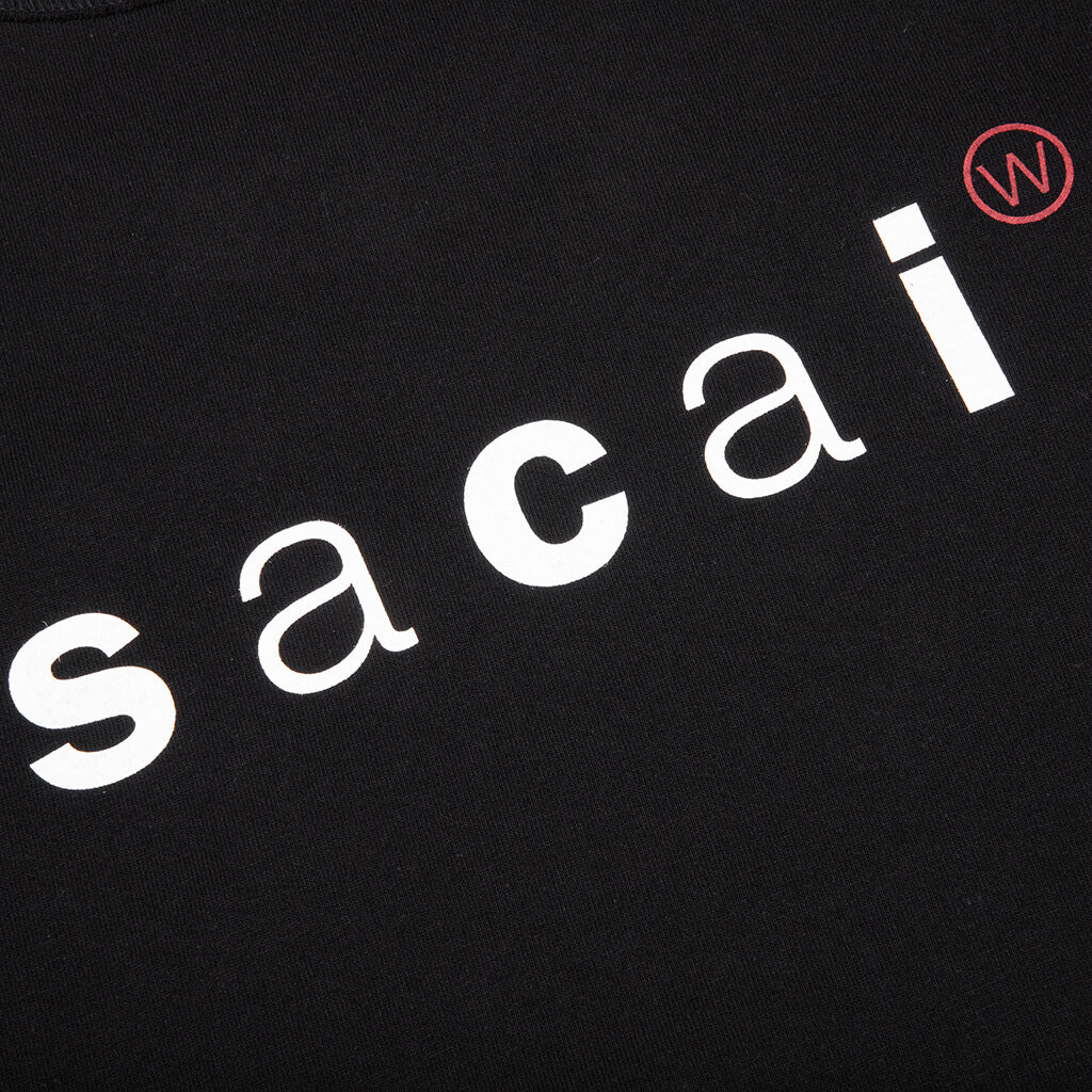 Sacai x WTAPS Print T-Shirt - Black – Feature