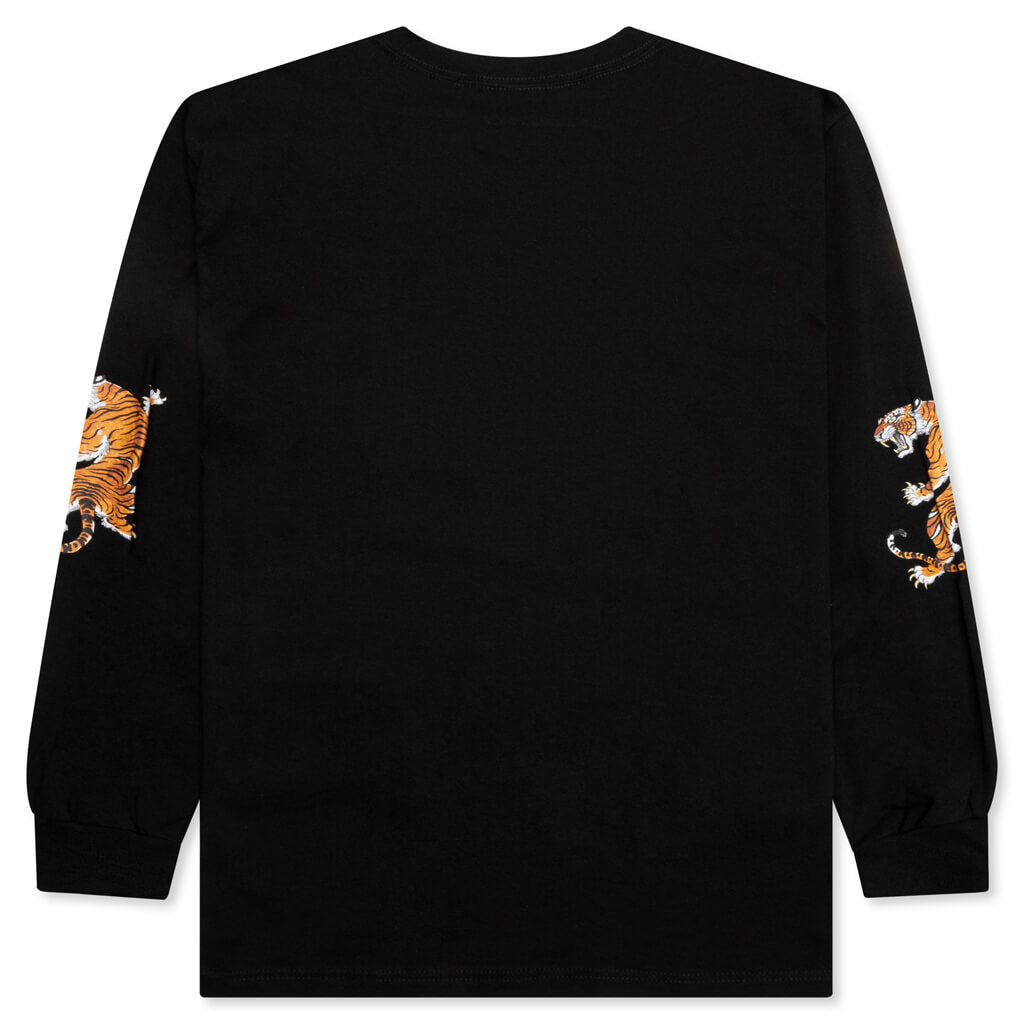 Tim Lehi Crewneck L/S Type-1 T-Shirt - Black