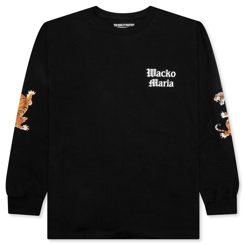 Tim Lehi Crewneck L/S Type-1 T-Shirt - Black – Feature