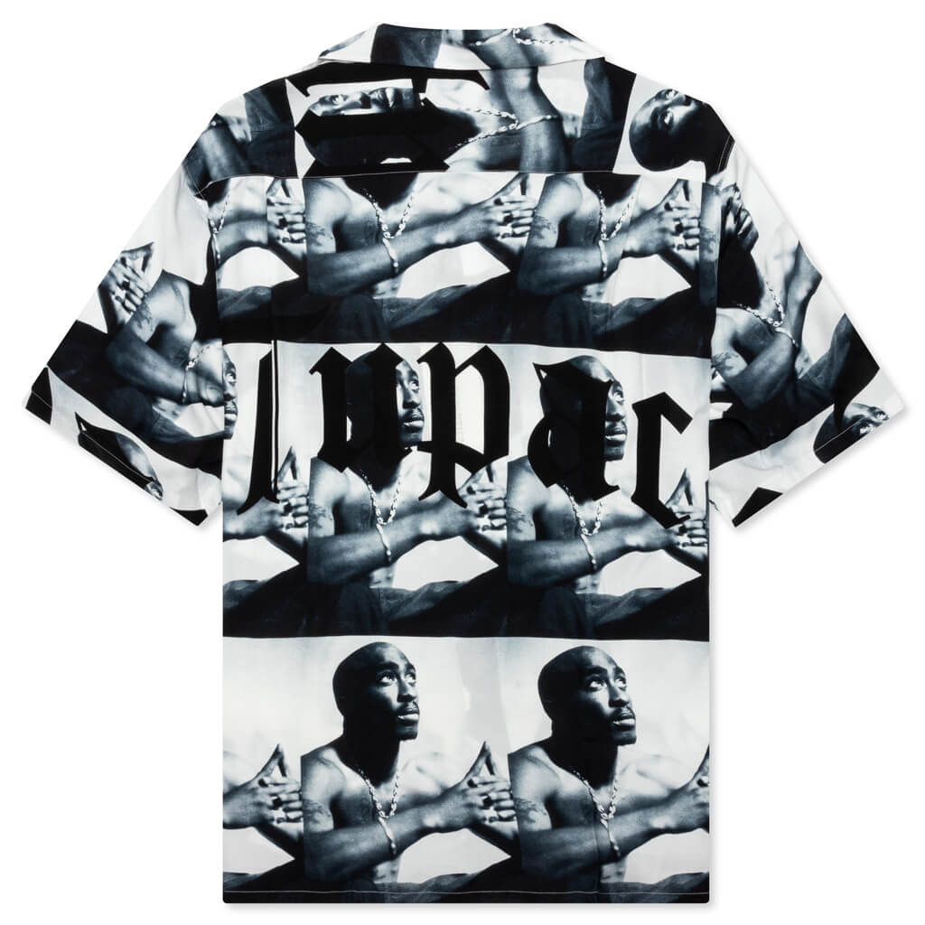 Tupac Hawaiian Type-2 S/S Shirt - White – Feature