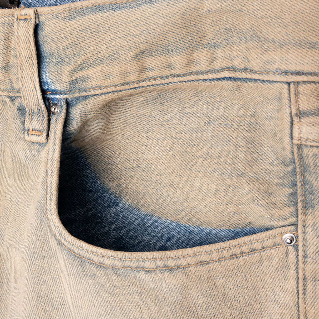 Washed Baggy Jean - Indigo Desert – Feature