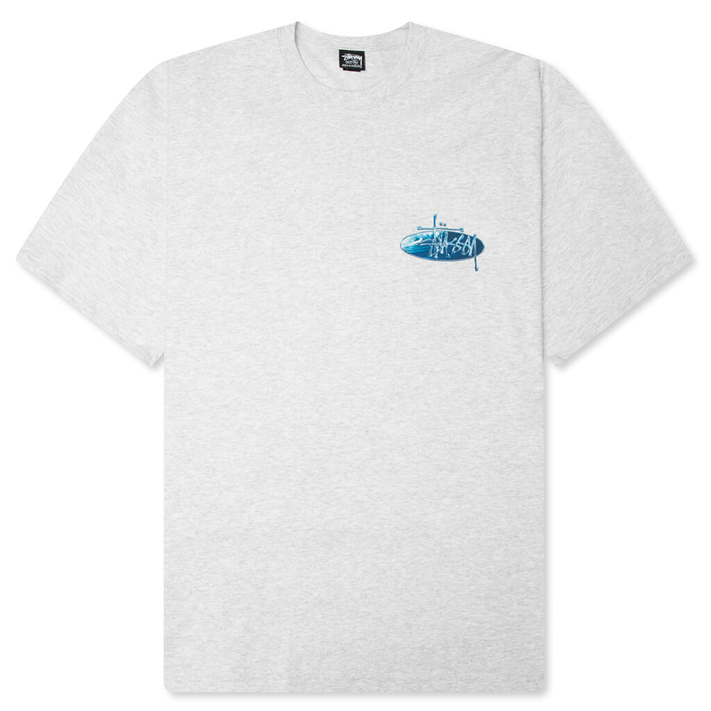 Wave Oval Tee - Ash Heather – Feature