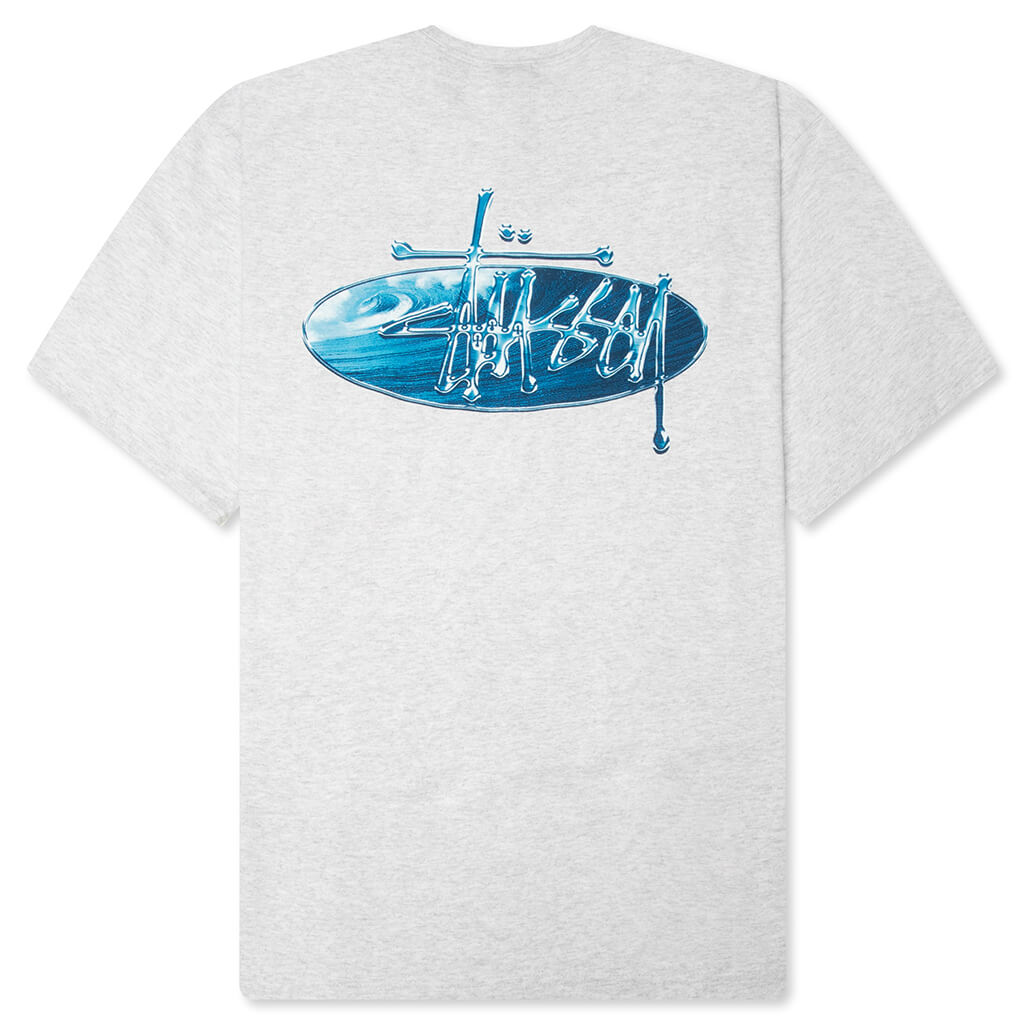 Wave Oval Tee - Ash Heather – Feature