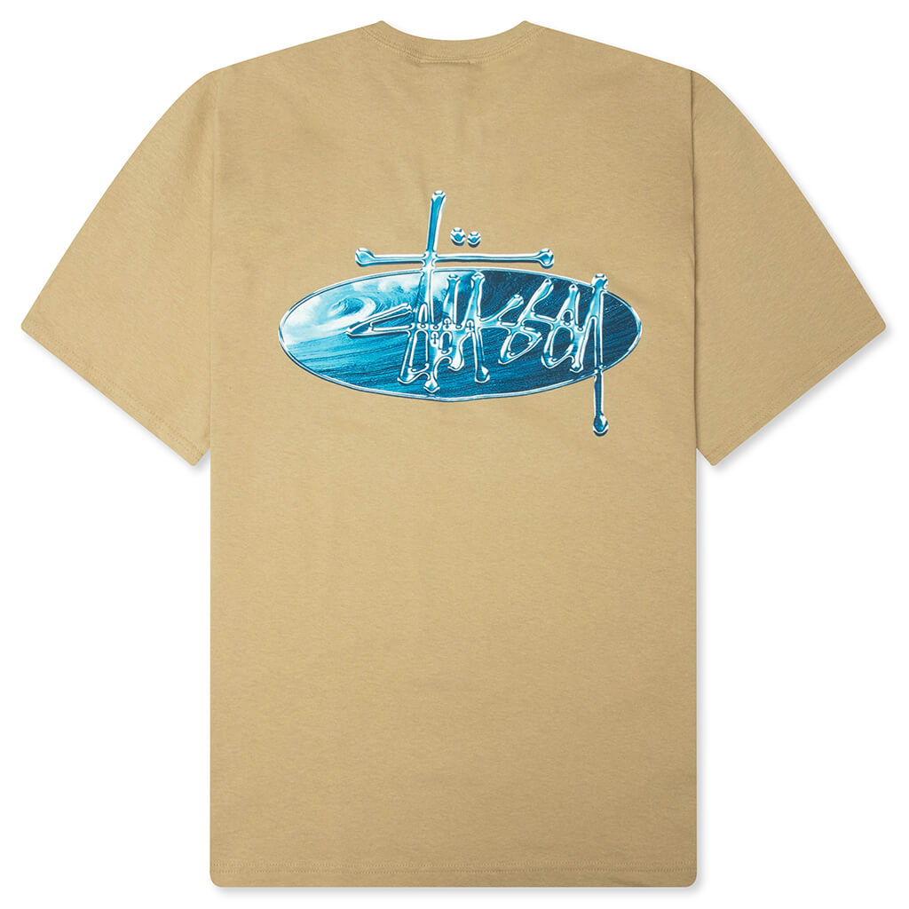 Wave Oval Tee - Khaki – Feature
