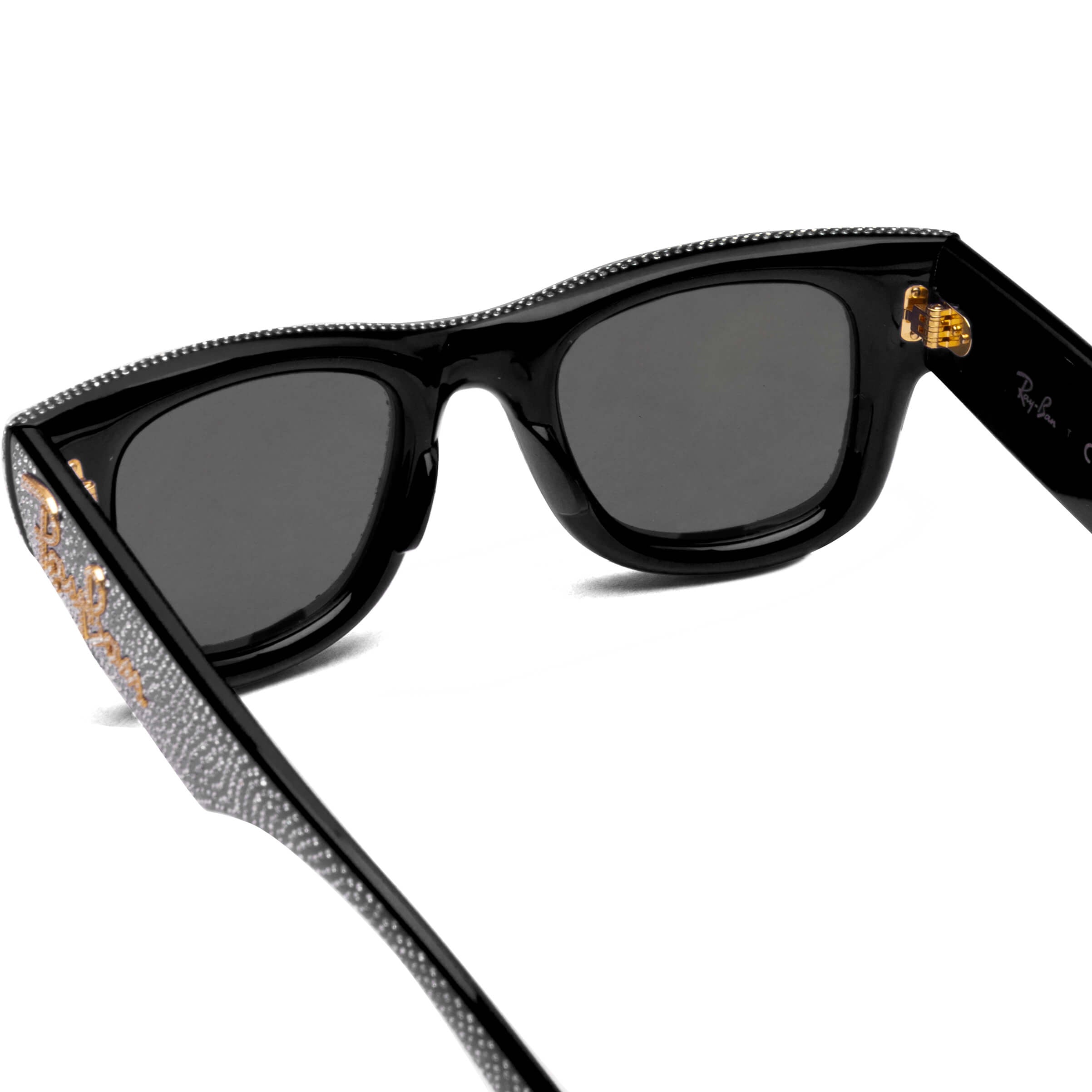 Ray-Ban x A$AP Rocky Wayfarer Puffer Crystal Pavé Edition - Black