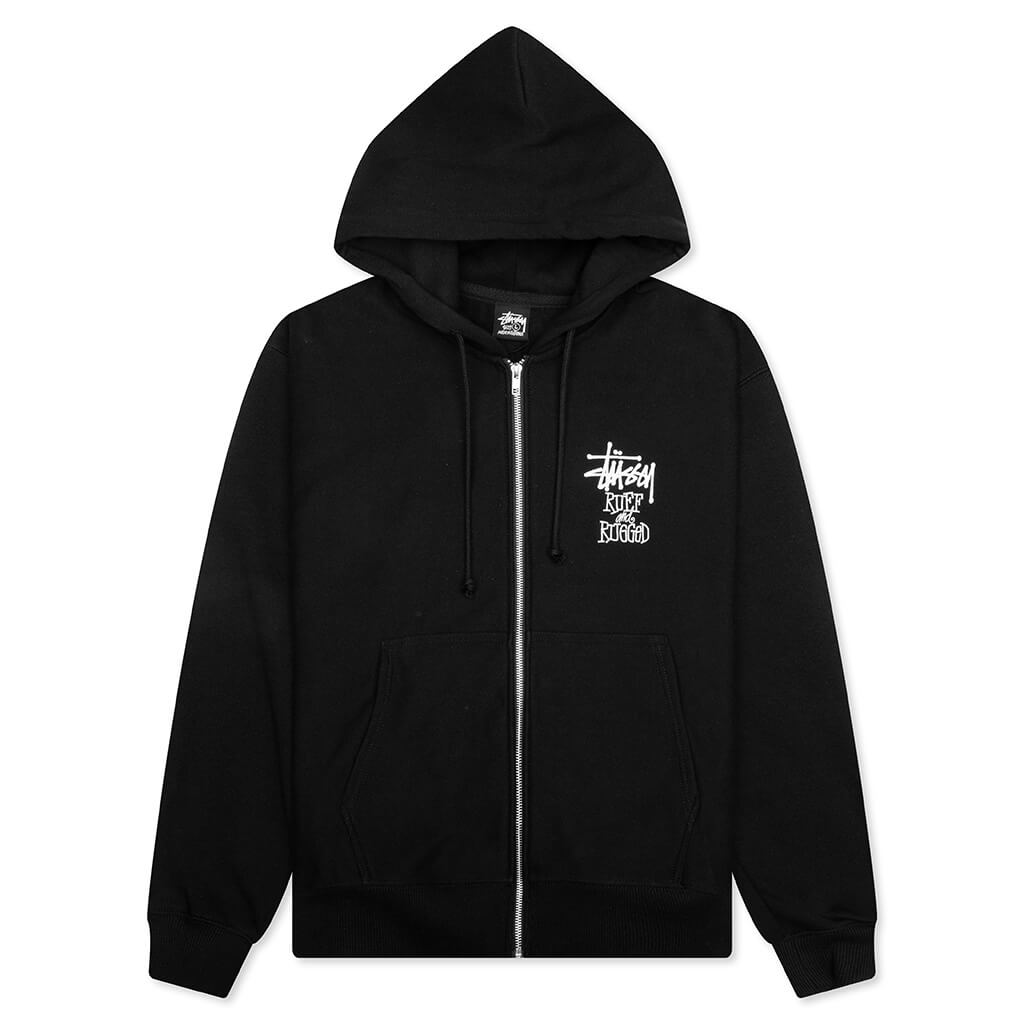 WELL SUITED ZIP HOODIE - ブラック L Well Suited Zip Hoodie - Black – Feature
