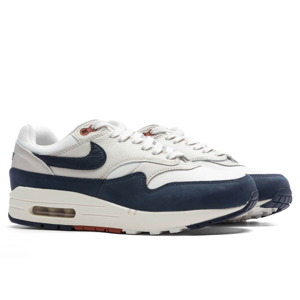 Womens Air Max 1 Lx Light Orewood Brownsailobsidian Feature 0714