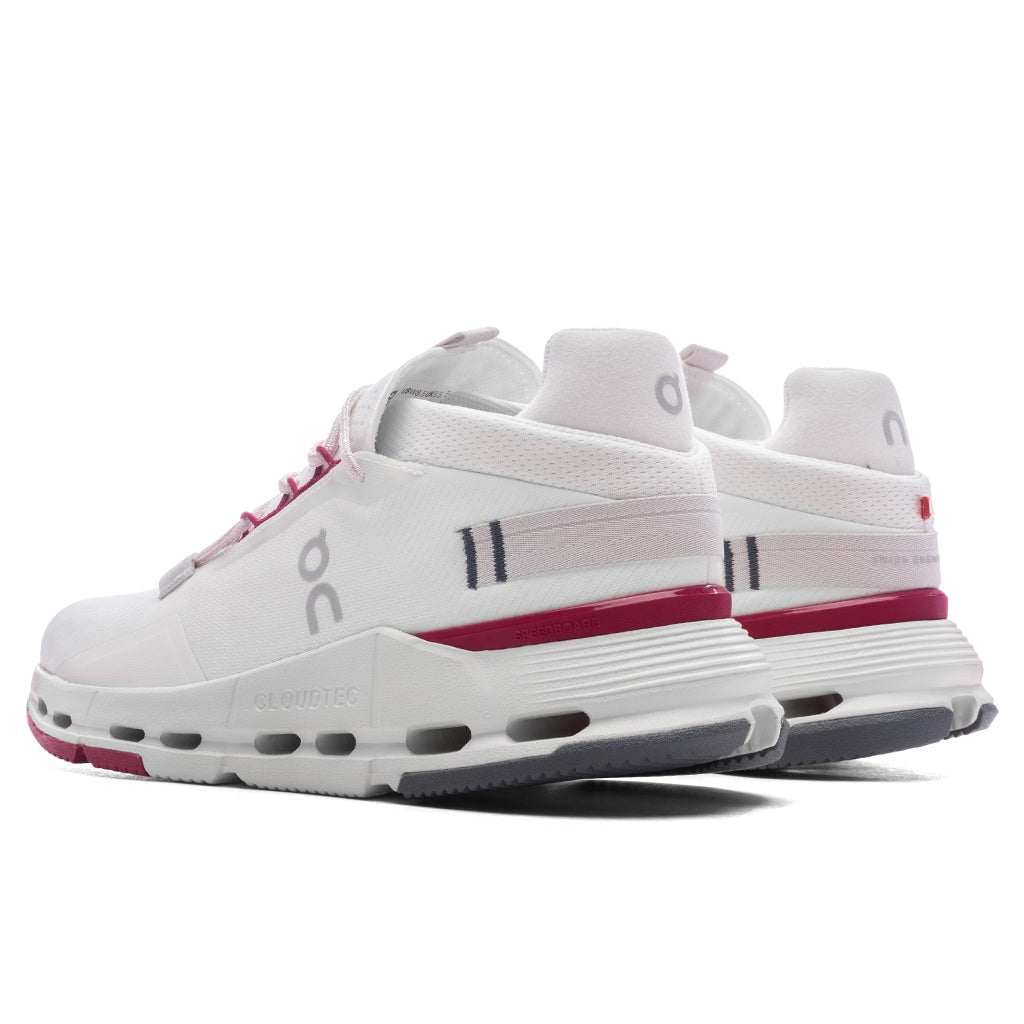 Women's Cloudnova 2 - Ivory/Grenadine – Feature