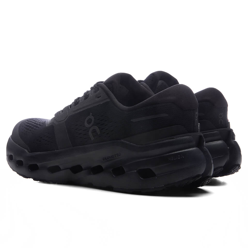 Women's Cloudrunner 3 - Black/Black – Feature
