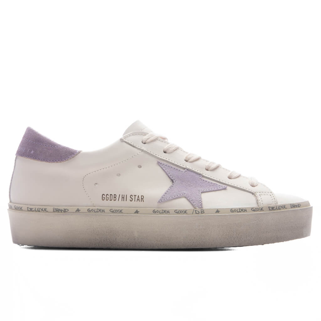 Women's Hi Star - White/Lilla/Lilac – Feature