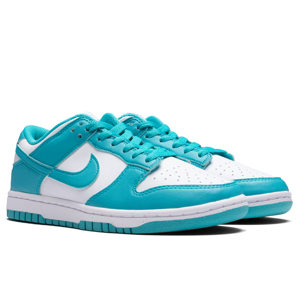 Women's Nike Dunk Low - White/Dusty Cactus – Feature