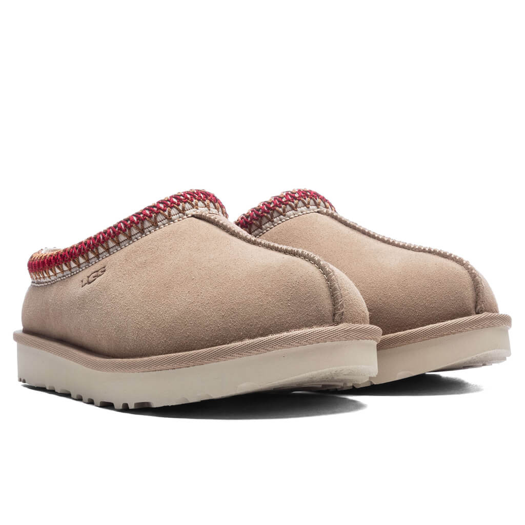 Ugg Tasman Flame Women's Tasman Slipper Sand/Dark Cherry – Feature