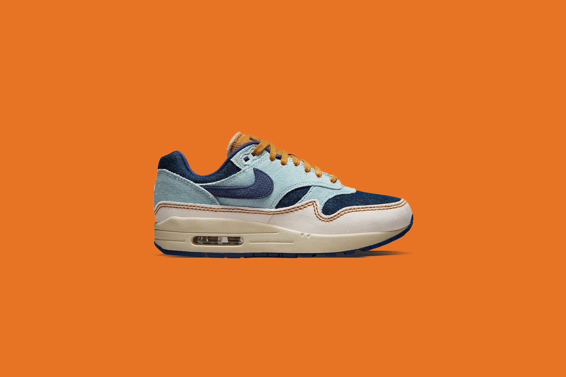 Women's Air Max 1 '87 'Aura' - Aura/Midnight Navy/Pale Ivory â Feature
