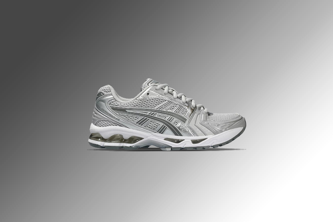Women's Gel-Kayano 14 Cloud Grey/Clay Grey – Feature