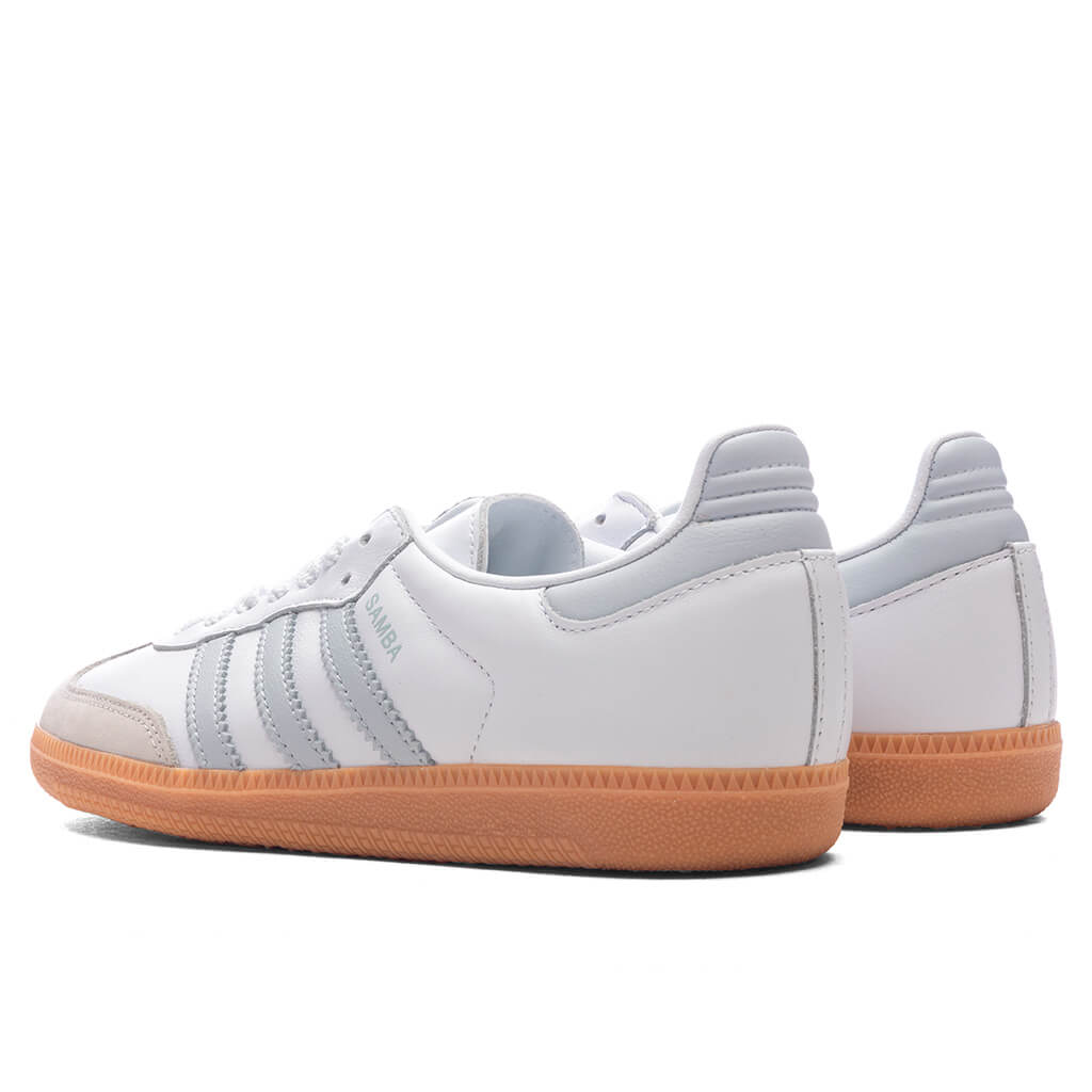 adidas gazelle silver green womens Women's Samba OG