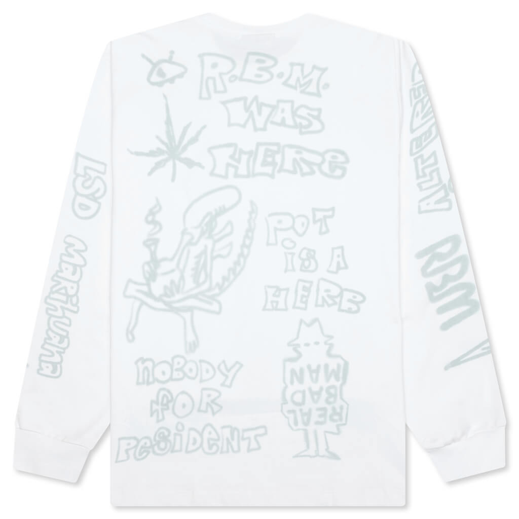 Youth Party L/S Tee - White – Feature