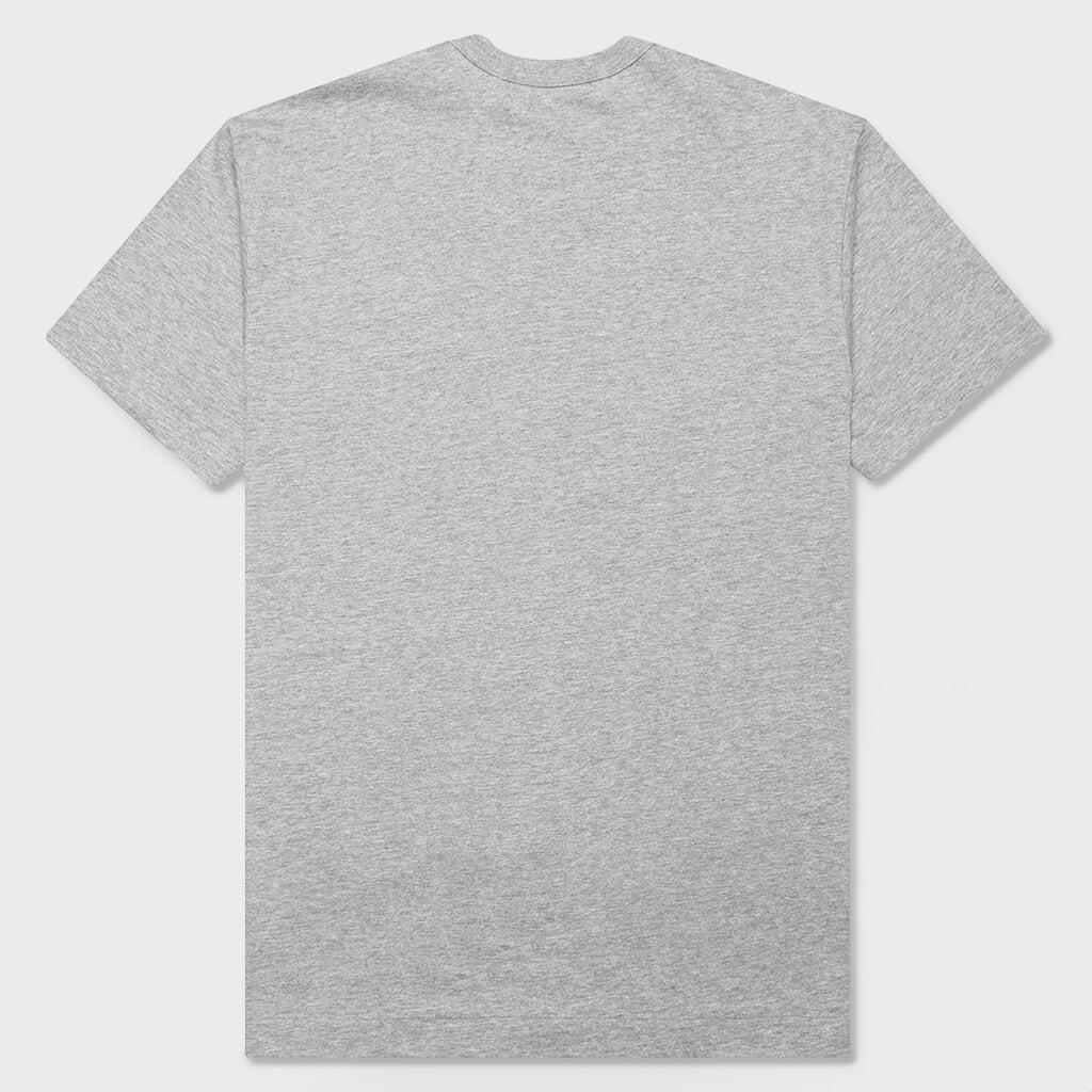 Inverted Text T-Shirt - Grey – Feature