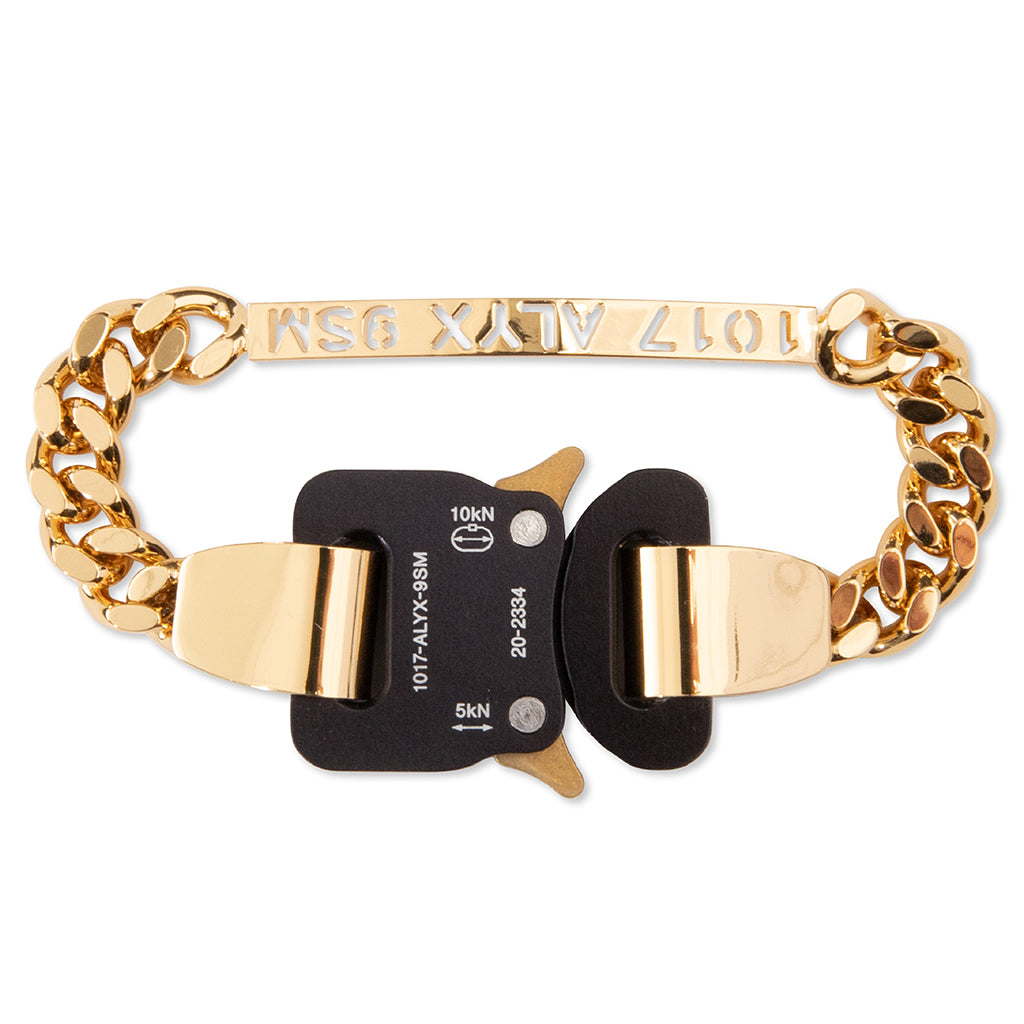 Buckle Bracelet - Gold Shiny