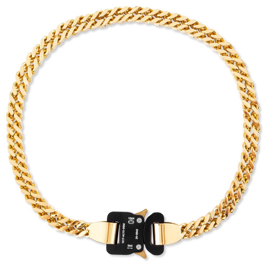 Cubix Chain Necklace - Gold Shiny SS21