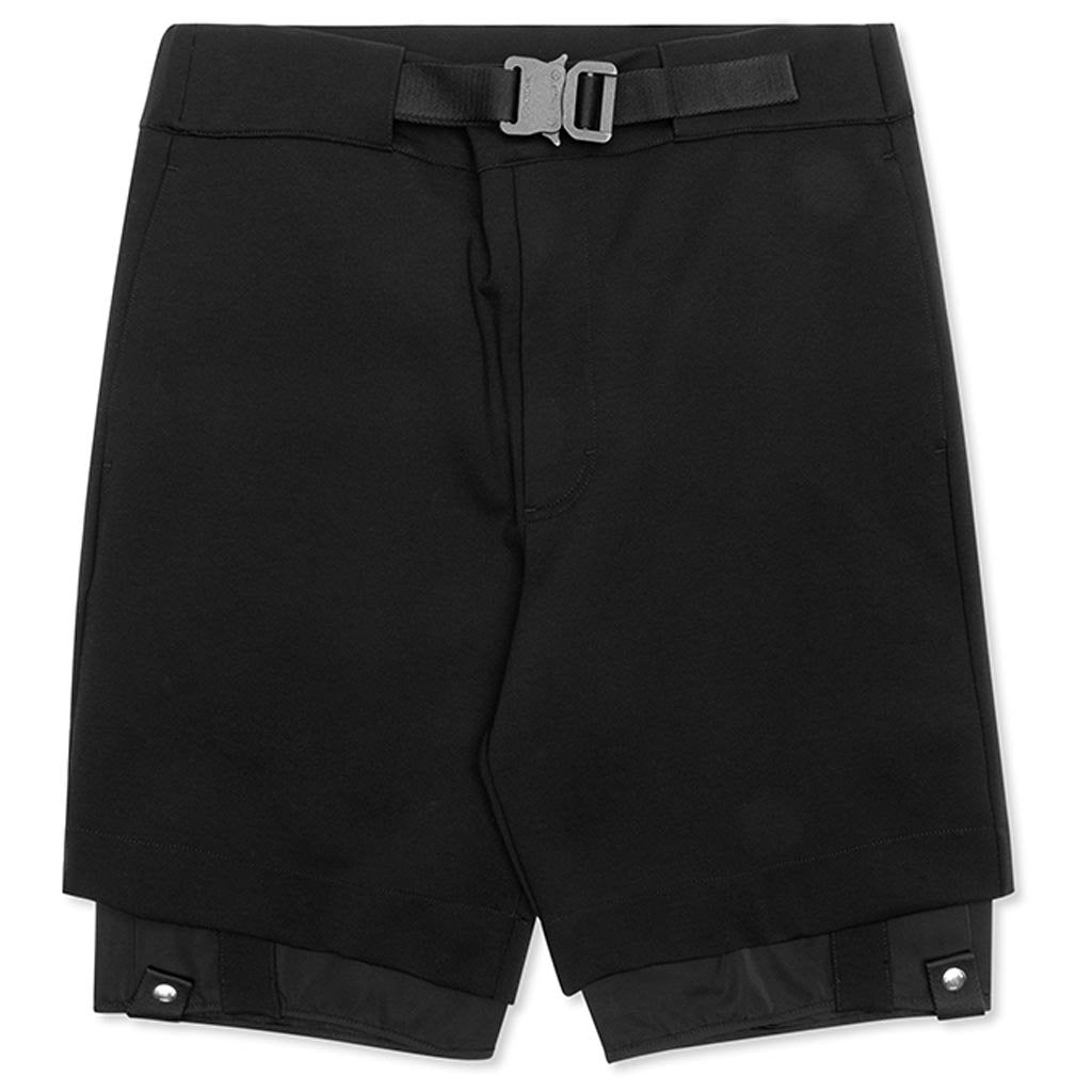Gaiter Shorts w/ Buckle Black Feature