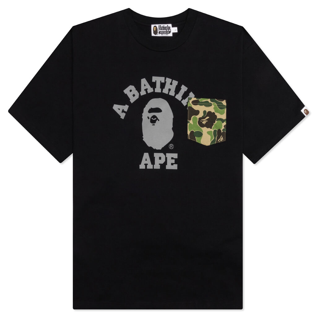 ABC Camo College Pocket Relaxed T シャツ - ブラック – Feature