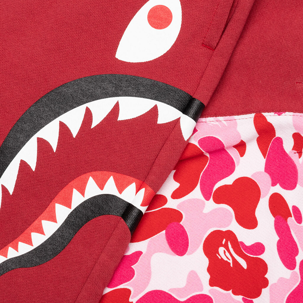 BAPE Shark Hoodie - ABC Pink Camo - S,M