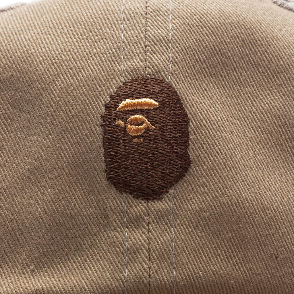 One Point Panel Cap - Beige – Feature