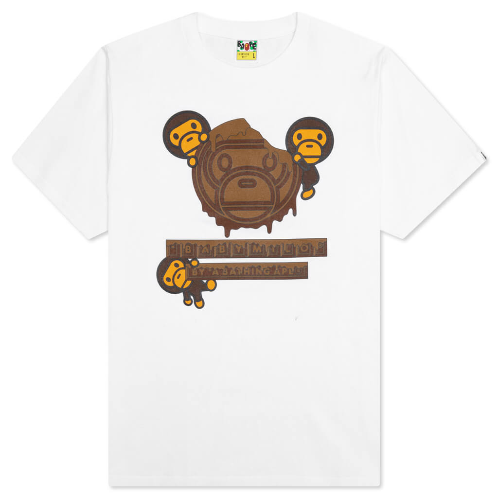 Valentine Chocolate Baby Milo Tee - White – Feature