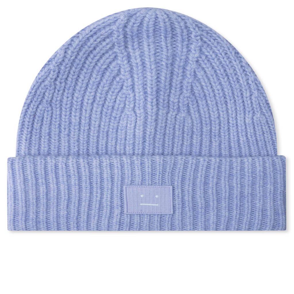 帽子 Acne Studios - blue beanie Acne Studios Blue Small Logo Beanie Acne Studios