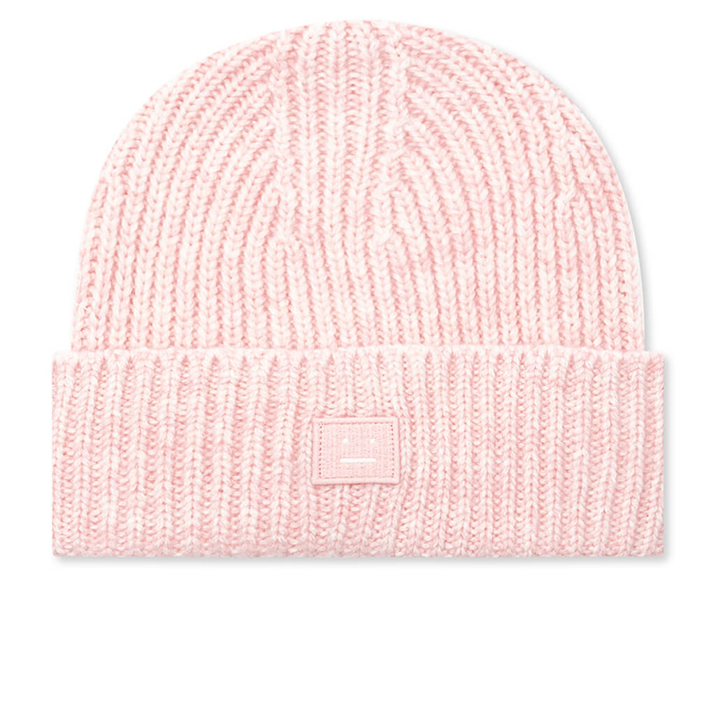 Acne Pink Ribbed Beanie Acne Studios Pink Ribbed Beanie Acne Studios main image 3