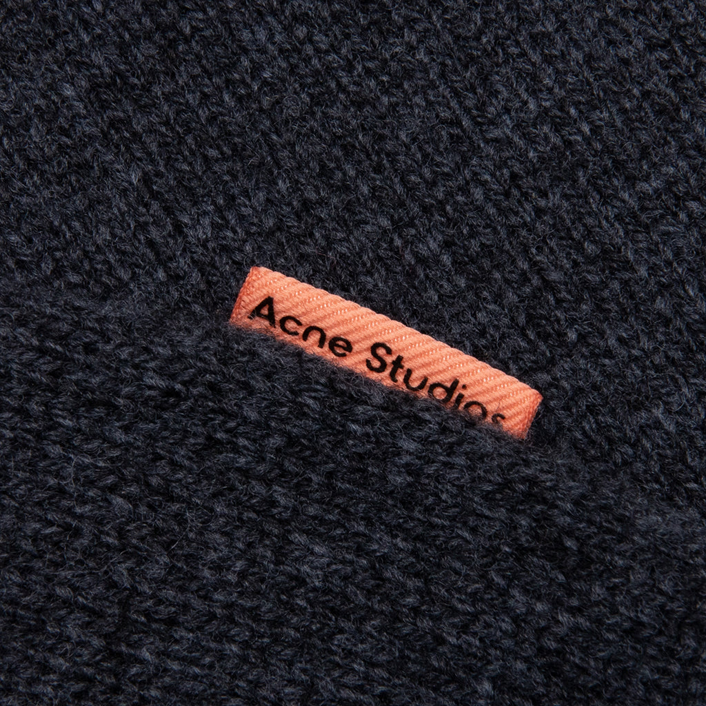 Anthracite Gray Sweatshirt with Crystals