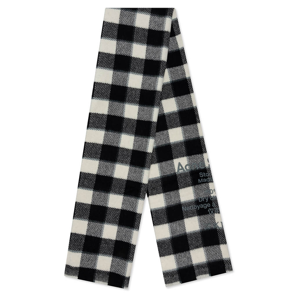 Scarf - Grey/Black/White – Feature