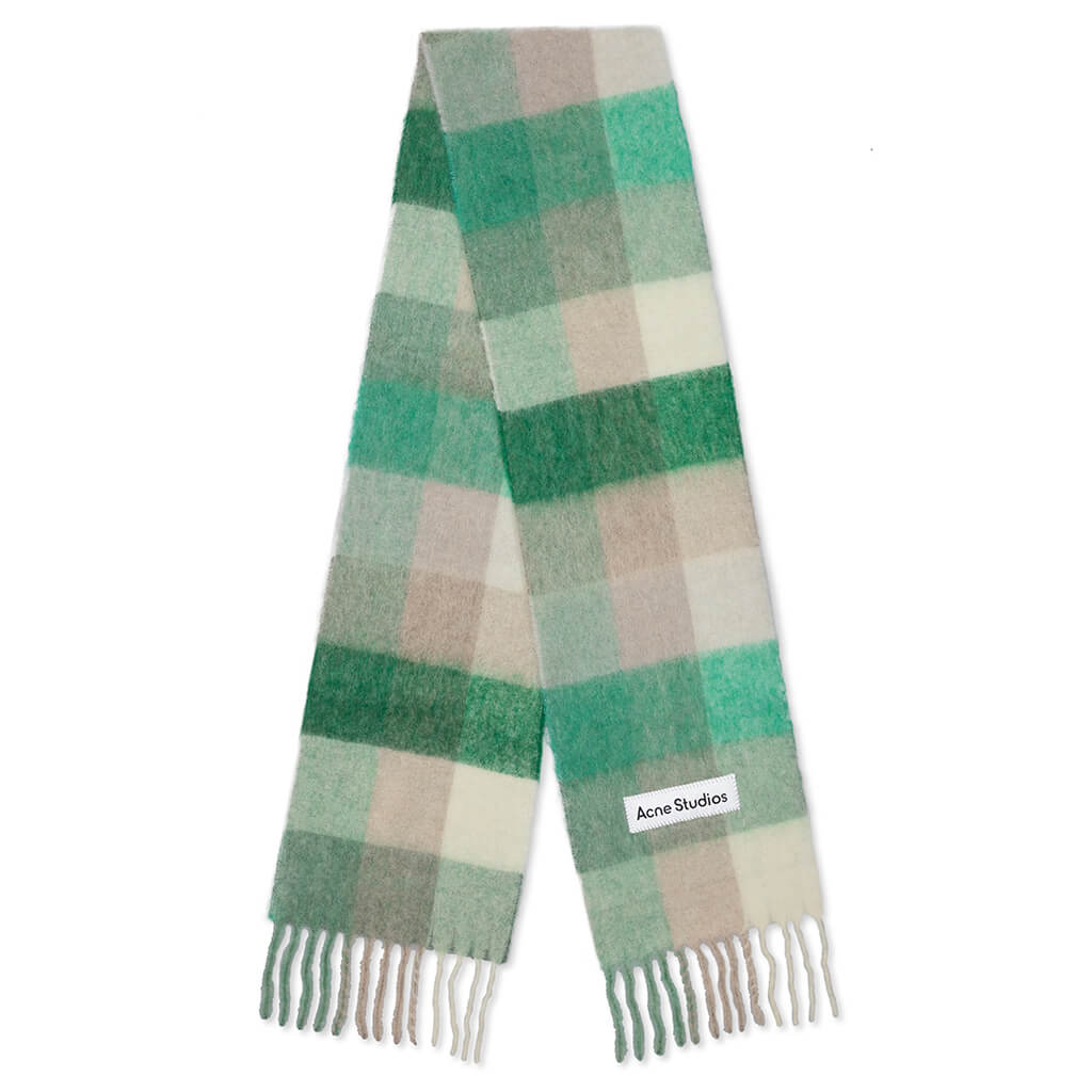Acne-Studios-Scarf---Green-
