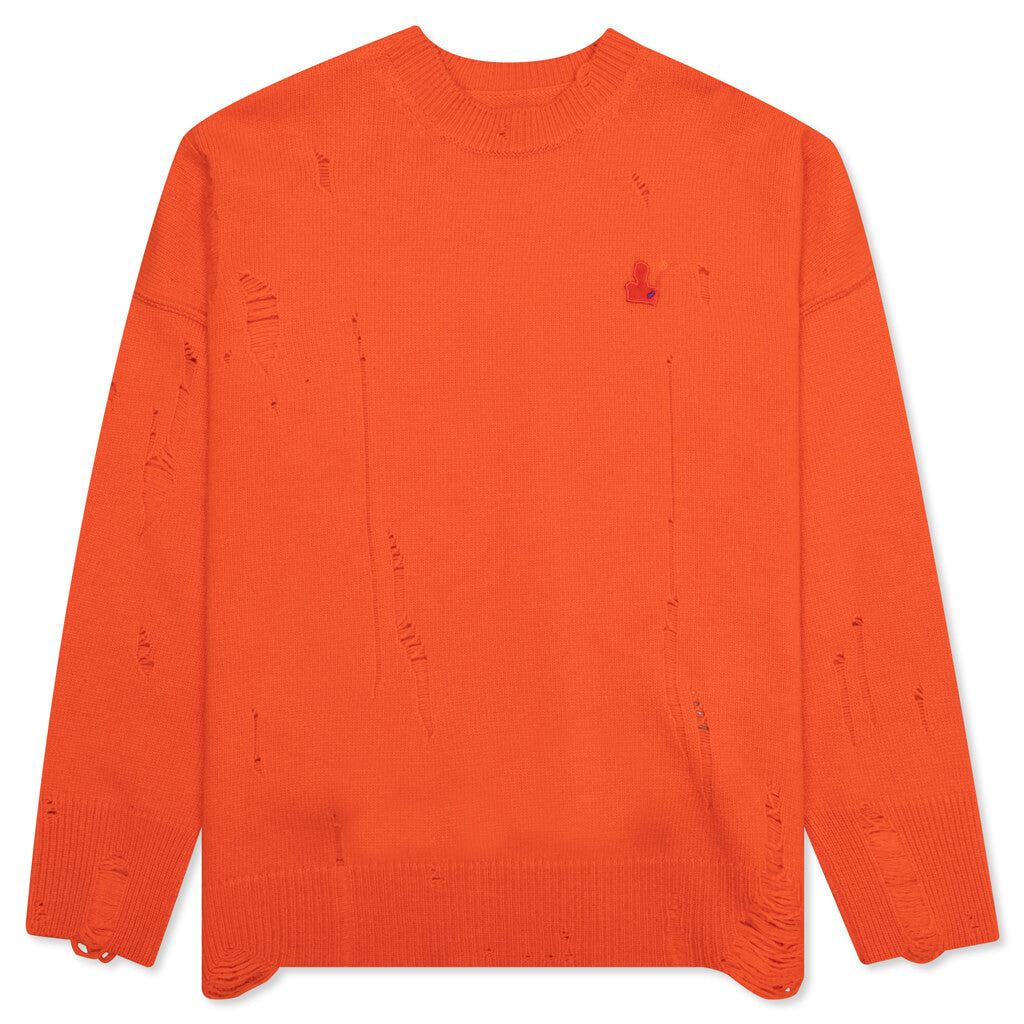 Long Sleeve Knit - Orange – Feature