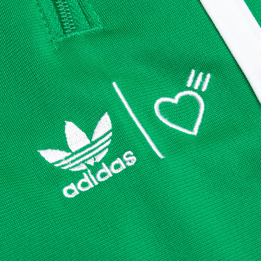 adidas x Human Made Green Firebird Track Pants adidas x Human Made