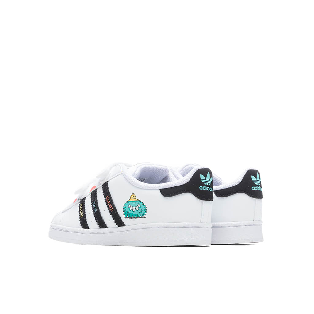 adidas gazelle silver green womens Adidas Originals x Kevin Lyons Toddler Superstar