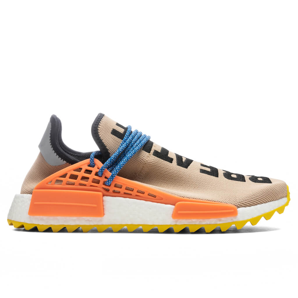 Adidas Originals x Pharrell Williams Human Race NMD Trail - Pale Nude Feature Adidas Originals x Pharrell Williams Human Race NMD Trail - Pale Nude Feature